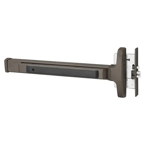 Mortise Exit Device Dark Oxidized Satin Bronze Oil Rubbed Mortise Exit Device Dark Oxidized Satin Bronze Oil Rubbed