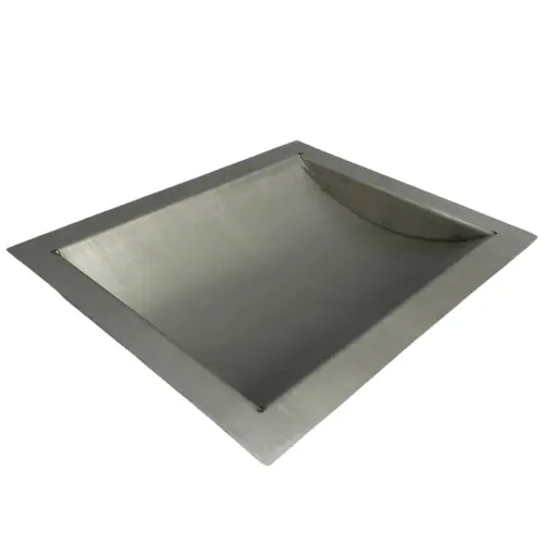 Brushed Stainless Steel 12" Wide x 10" Deep x 1-9/16" High Standard Drop-In Deal Tray Brushed Stainless Steel 12" Wide x 10" Deep x 1-9/16" High Standard Drop-In Deal Tray