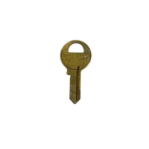 M1 Blank Key Gold - pack of 50