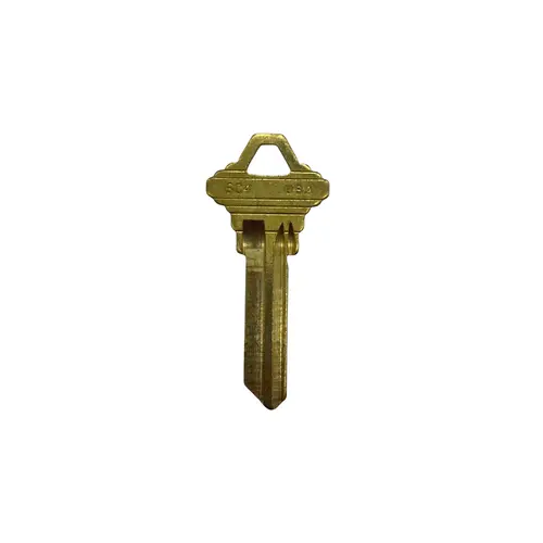 SC4 Blank Key Gold - pack of 50