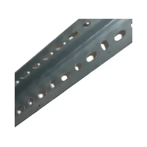 Slotted Angle 0.048" X 1.25" W X 96" L Zinc Plated Steel Zinc Plated Slotted Angle 0.048" X 1.25" W X 96" L Zinc Plated Steel Zinc Plated