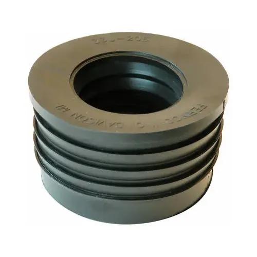 Donut Fitting Schedule 40 3" Compression X 3" D Compression PVC