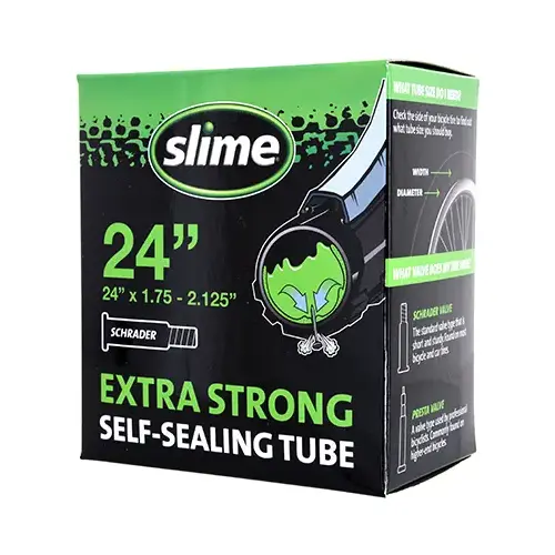 Extra Strong Self-Sealing Bicycle Inner Tube, 24 In. Extra Strong Self-Sealing Bicycle Inner Tube, 24 In.