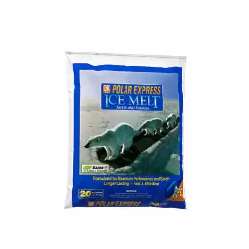 Ice Melt Polar Express Blended Flake/Granule 20 lb - pack of 120 Ice Melt Polar Express Blended Flake/Granule 20 lb - pack of 120