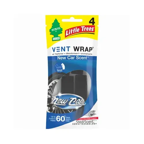 Car Air Freshener Vent Wrap New Car Scent 4 oz Solid Car Air Freshener Vent Wrap New Car Scent 4 oz Solid