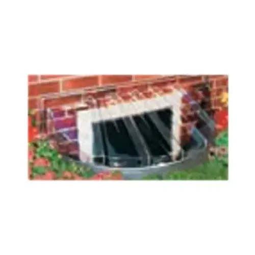 Bubble Window Well Cover, Circular, 43 x 18 x 12 In.