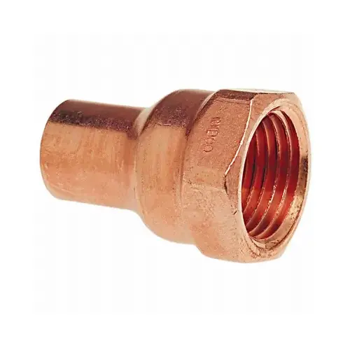 1/2" Copper Pressure Ftg X Fipt Fitting Adapter 1/2" Copper Pressure Ftg X Fipt Fitting Adapter