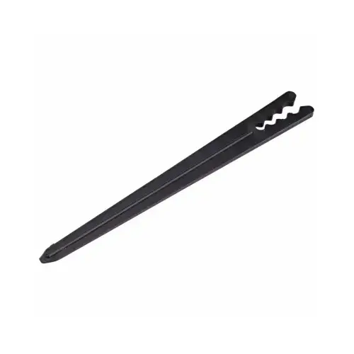 Heavy-Duty Tubing Support Stake for 1/8 - 1/4 in. Tubing, Plastic, 6-In., 25-Pack