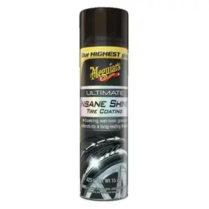 Meguiar's G190315 Gloss Tire Coating Meguiar's Ultimate Insane Shine 15 oz Clear