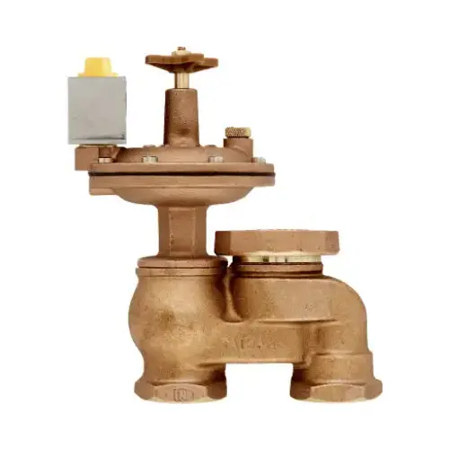 Anti-Siphon Valve, 3/4 in, FNPT, 100 to 150 psi Pressure, 24 V, Brass Body Anti-Siphon Valve, 3/4 in, FNPT, 100 to 150 psi Pressure, 24 V, Brass Body