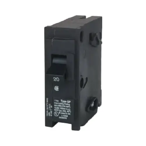 Circuit Breaker 30 amps Standard Single Pole Black Circuit Breaker 30 amps Standard Single Pole Black