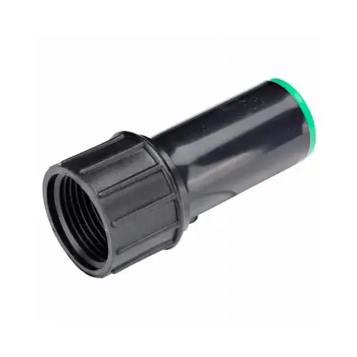 3/4 In. Female Pipe Thread x 1/2 In. Compression Swivel Adapter Green 3/4 In. Female Pipe Thread x 1/2 In. Compression Swivel Adapter Green