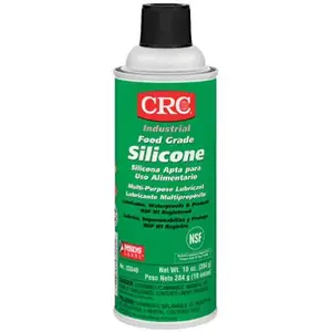 CRC 03204 Chute Lube Silicone Lubricant Spray – 20oz Aerosol (11oz Net Fill), Non-Stain Lubricant For Metal & Non-Metal