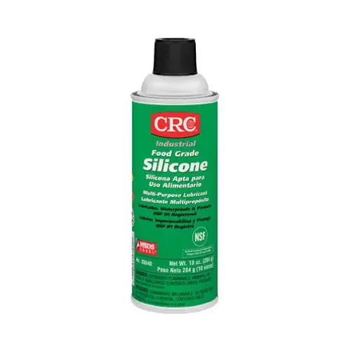 10 Oz. Aerosol Industrial Food Grade Silicone Lubricant White