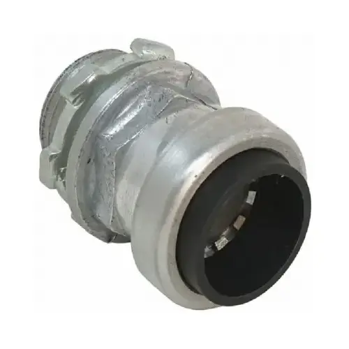 SIMPush Conduit Box Connector, 1/2 in Push-In, 1.1 in OD, Metal SIMPush Conduit Box Connector, 1/2 in Push-In, 1.1 in OD, Metal