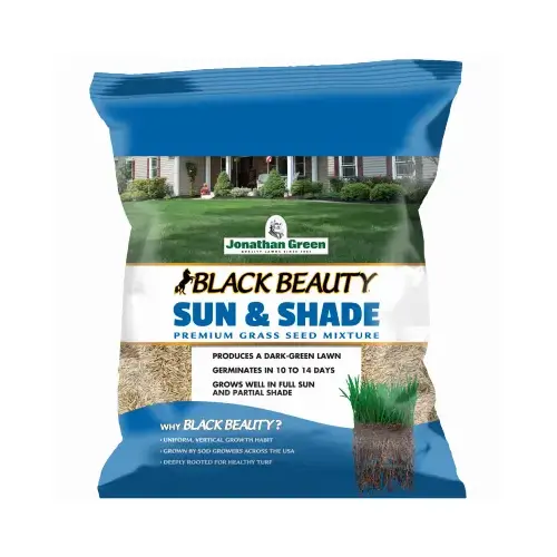 Black Beauty 3 Lb. 1125 Sq. Ft. Coverage Sun & Shade Grass Seed Black Beauty 3 Lb. 1125 Sq. Ft. Coverage Sun & Shade Grass Seed
