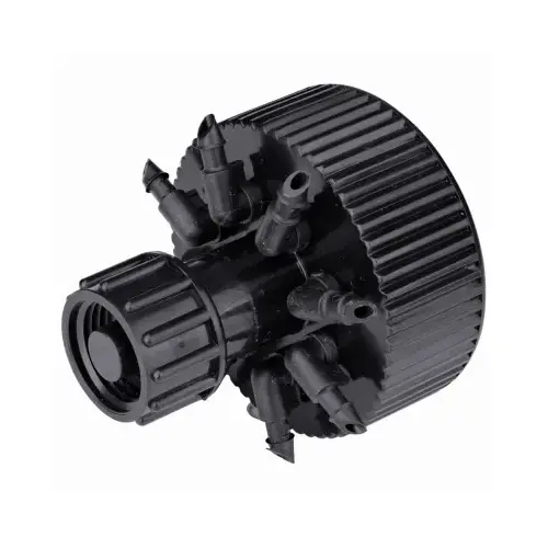 Hydroport Watering Manifold, 1/2 x 1/4 in Connection, FPT, 8 -Port Hydroport Watering Manifold, 1/2 x 1/4 in Connection, FPT, 8 -Port