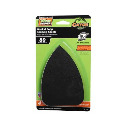 Mouse Sandpaper Mouse 5" L X 3-1/2" W 80 Grit Zirconium Oxide