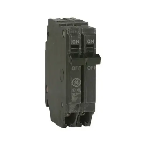 Feeder Circuit Breaker, Type THQP, 30 A, 2 -Pole, 120/240 V, Plug Mounting Black