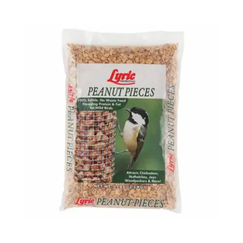 Peanut Pieces Wild Bird Food, 5 Lbs. Peanut Pieces Wild Bird Food, 5 Lbs.