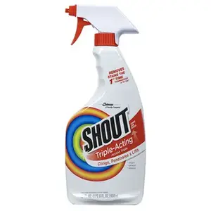 SHOUT 336804 Laundry Stain Remover, 22 oz. Trigger Spray