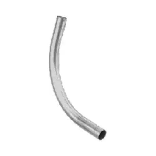 EMT Elbow, 90 deg Angle, 1 in, Steel, Galvanized