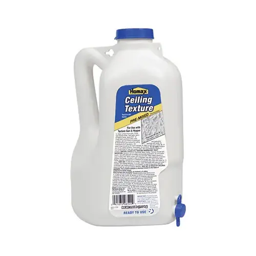 Ceiling Texture, Liquid, Solvent, White, 2.2 L Bottle