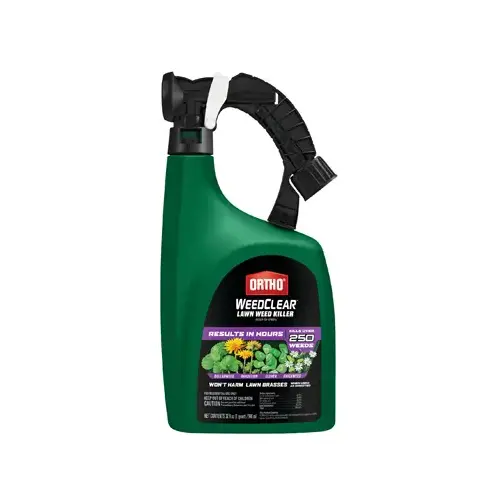 WEEDCLEAR Weed Killer, Liquid, Spray Application, 32 oz Bottle WEEDCLEAR Weed Killer, Liquid, Spray Application, 32 oz Bottle