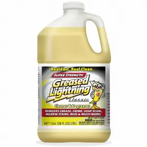Greased Lightning 22569245392 Cleaner and Degreaser, 128 oz, Liquid, Pleasant Clear