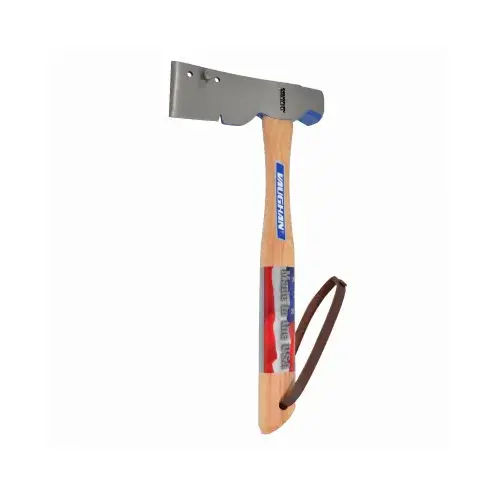 ingling Hatchet, 2-1/8 in Cutting Edge, 14 oz Head, Steel Head, Wood Handle, 13 in OAL