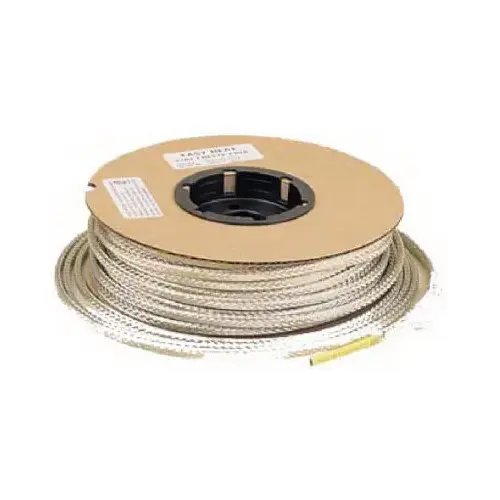 Freeze Free Self-Regulating Pipe Heating Cable, 120 VAC, 22 AWG Cable, 100 ft L Freeze Free Self-Regulating Pipe Heating Cable, 120 VAC, 22 AWG Cable, 100 ft L