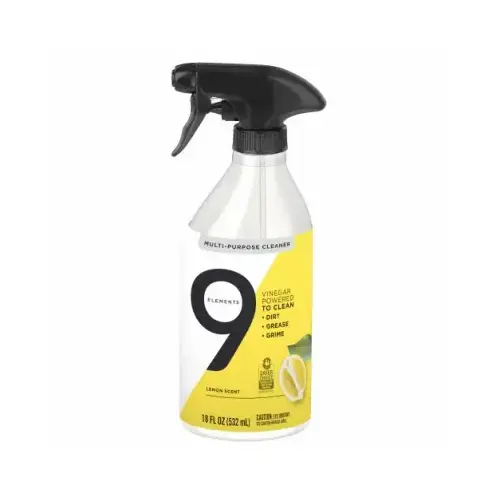 Multi-Purpose Cleaner, Vinegar Powered, Lemon Scent, 18 oz. Multi-Purpose Cleaner, Vinegar Powered, Lemon Scent, 18 oz.