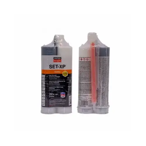 Concrete Anchoring Epoxy SET-XP Two Part Epoxy 22 oz Teal