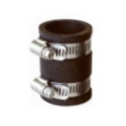 1056 Series 1056-150 Flexible Pipe Coupling, 1-1/2 in, PVC, 4.3 psi Pressure 1056 Series 1056-150 Flexible Pipe Coupling, 1-1/2 in, PVC, 4.3 psi Pressure