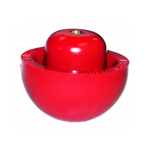 Tank Ball, Chlorazone Rubber, Red, For: Kohler Part 88921 and Eljer Touch Flush Assemblies
