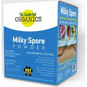 St. Gabriel Organics 80010-9 10 Oz. Ready To Use Milky Spore Grub Beetle Killer Powder