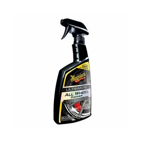 All Wheel Cleaner, 24 oz Aerosol Can, Transparent, Liquid