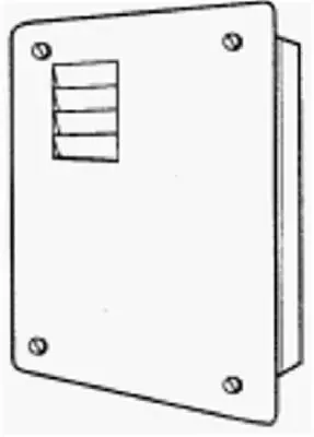 General Electric PowerMark Gold TLM Load Center 125 A 4 -Space 8 -Circuit Main Lug Galvanized TL412CP