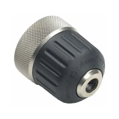 Hand-Tite Drill Chuck, 3/8 in Chuck, #24 Thread, Steel, Keyless Hand-Tite Drill Chuck, 3/8 in Chuck, #24 Thread, Steel, Keyless