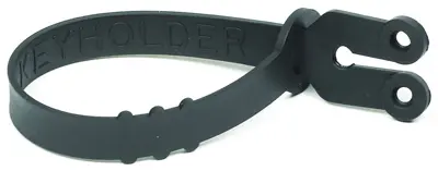 Jacobs Universal Chuck Key Holder 1/4 to 3/8 in Chuck Key Rubber Black 30253