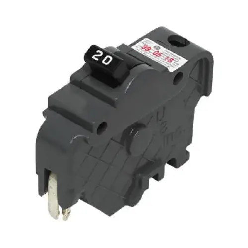 UBIF20N Circuit Breaker, Type NA, 20 A, 1 -Pole, 120 V, Standard Trip, Plug Mounting UBIF20N Circuit Breaker, Type NA, 20 A, 1 -Pole, 120 V, Standard Trip, Plug Mounting