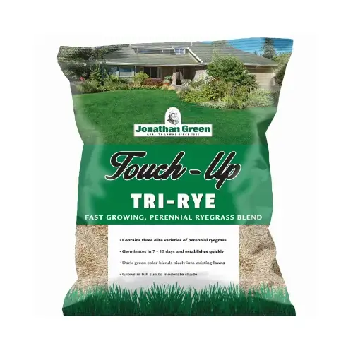 Touch-Up Perennial Ryegrass Blend, 3 lb Bag Dark Green Touch-Up Perennial Ryegrass Blend, 3 lb Bag Dark Green