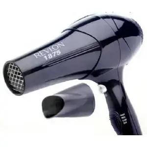Revlon RV408 Essentials 1875W Black 3 Heat Quick Dry Hair Dryer