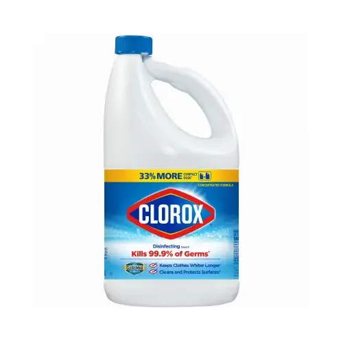 Regular Bleach, 81 oz, Liquid, Bleach Light Yellow Regular Bleach, 81 oz, Liquid, Bleach Light Yellow