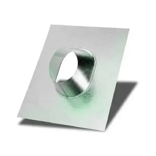 Roof Flashing 3" D Galvanized Steel Adjustable Roof Flashing 3" D Galvanized Steel Adjustable