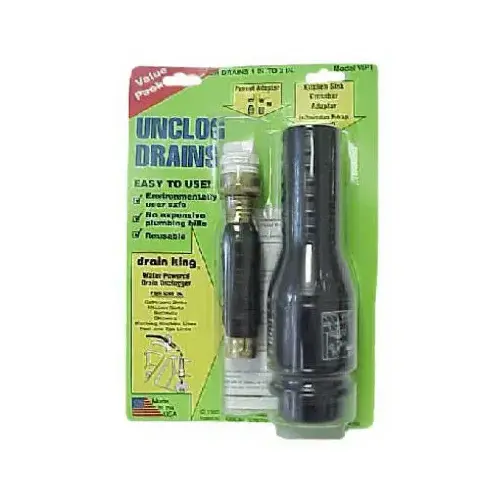 Drain Opener Kit, 1 to 2 in Drain