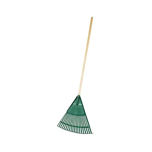 Kid's Poly Leaf Rake, 2-1/4 in L Head, 18 in W Head, 20 -Tine, Poly Head, 42 in L Handle Kid's Poly Leaf Rake, 2-1/4 in L Head, 18 in W Head, 20 -Tine, Poly Head, 42 in L Handle