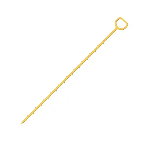 Drain Opener Hair Snake 1.68 ft. L Yellow Drain Opener Hair Snake 1.68 ft. L Yellow