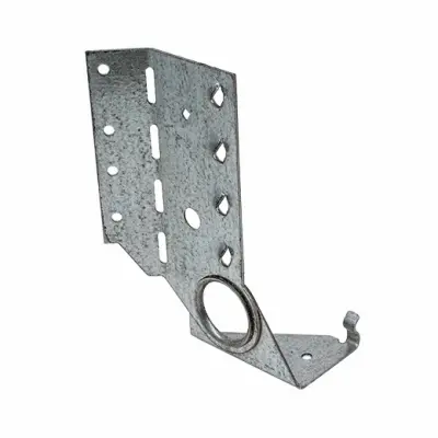 SIMPSON STRONG-TIE CO Jack Hanger LSSJ Left 4.375 H X 1.56 W 18 Ga. Steel - pack of 25 LSSJ26LZ-XCP25 SIMPSON STRONG-TIE CO Jack Hanger LSSJ Left 4.375 H X 1.56 W 18 Ga. Steel - pack of 25 LSSJ26LZ-XCP25