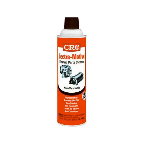 Lectra-Motive Electric Part Cleaner, 20 oz, Liquid Colorless Lectra-Motive Electric Part Cleaner, 20 oz, Liquid Colorless